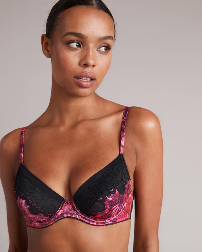 Soutien-Gorge Ted Baker Floral Unpadded Rose Femme | NQQ-83970280